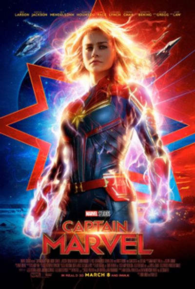 Captain Marvel movie cover