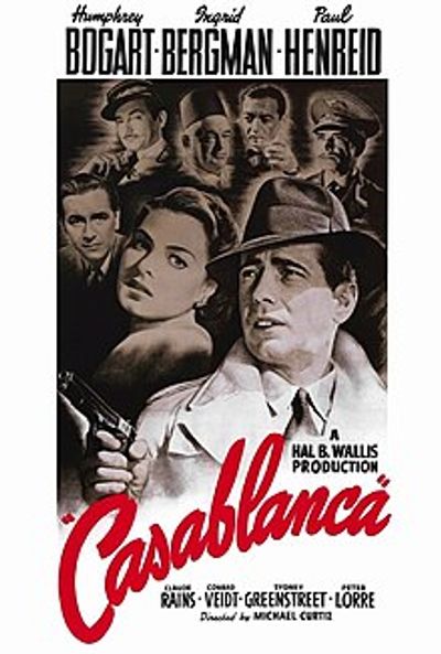 Casablanca  movie cover