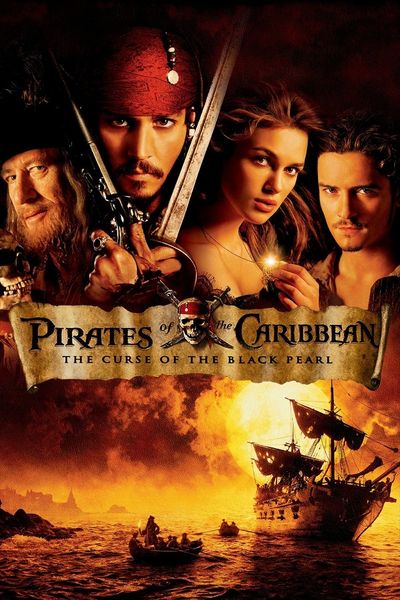 Pirates of the Caribbean movie cover