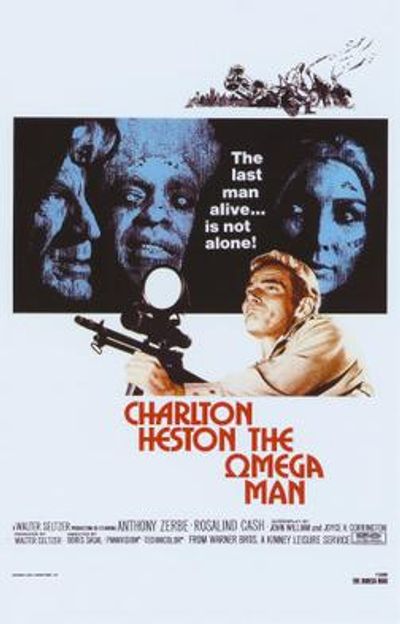 The Omega Man movie cover