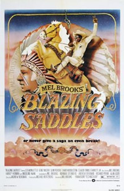 Blazing Saddles  movie cover