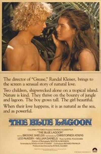 The Blue Lagoon movie cover