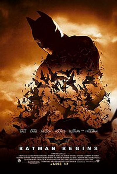 Batman Begins movie cover
