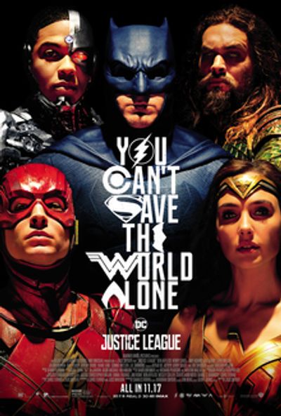 Justice League movie cover