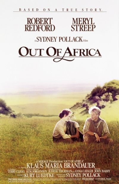 Out of Africa movie cover