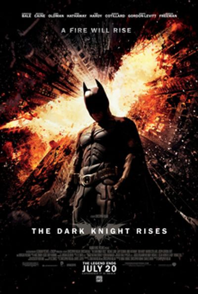 The Dark Knight Rises movie cover