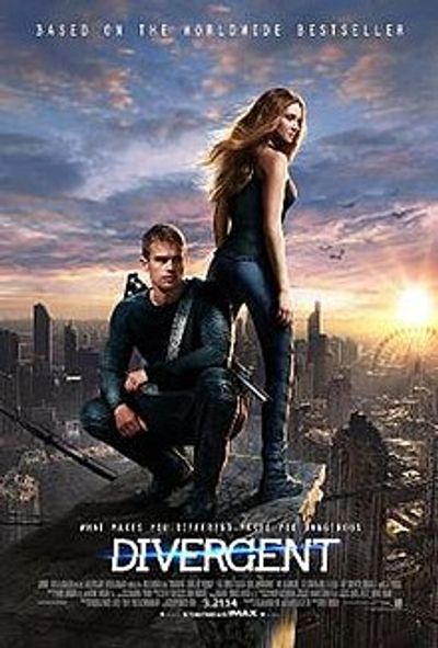 Divergent movie cover