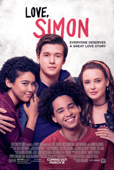 Love, Simon movie cover
