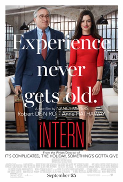 The Intern movie cover