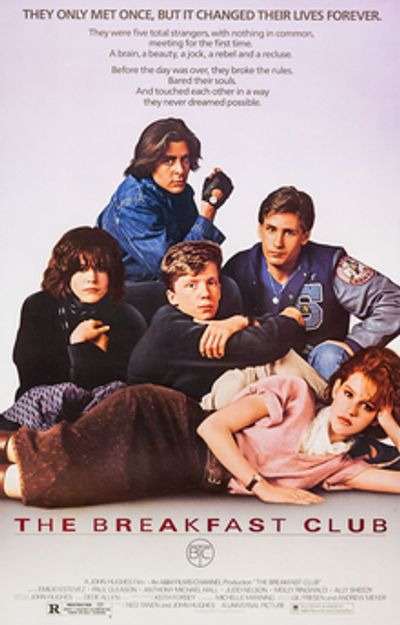 The Breakfast Club  movie cover