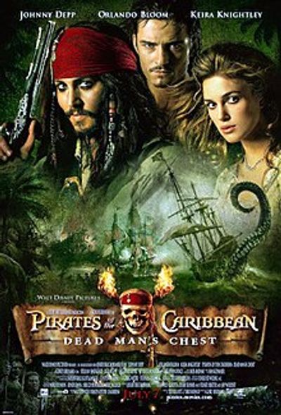 Pirates of the Caribbean: Dead Man's Chest movie cover
