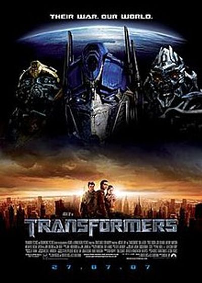Transformers movie cover