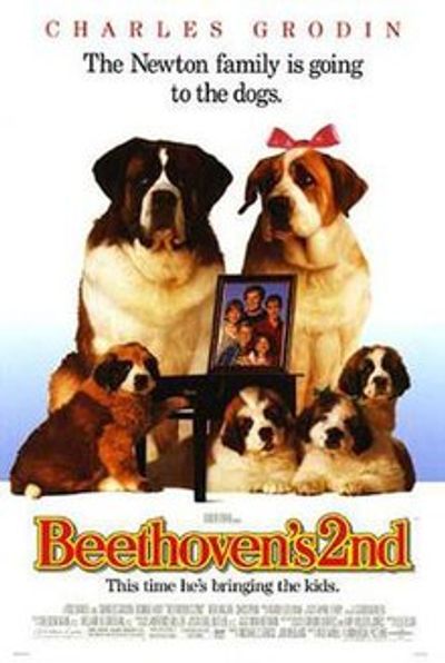 Beethoven's 2nd movie cover