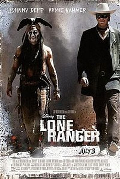 The Lone Ranger  movie cover