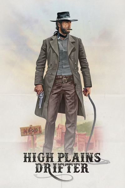 High Plains Drifter movie cover