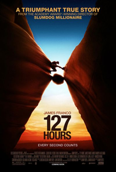 127 Hours movie cover