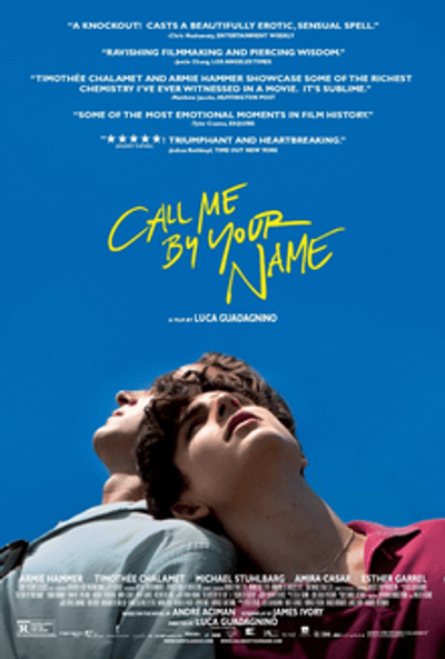 Call Me by Your Name movie cover