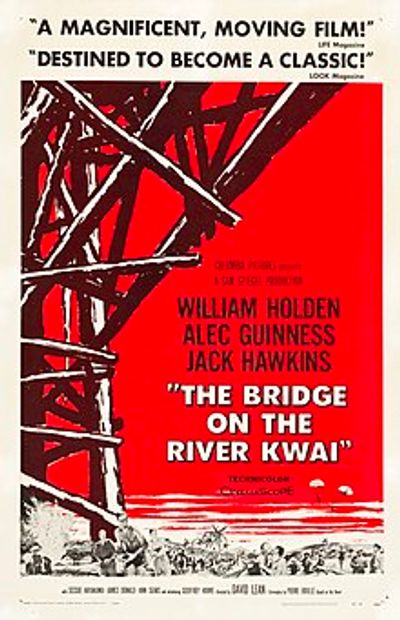 The Bridge on the River Kwai movie cover