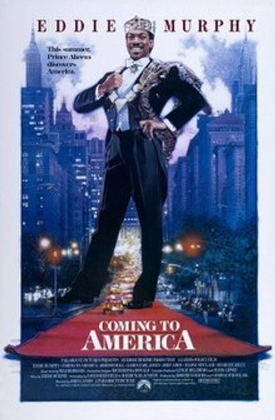 Coming to America movie cover