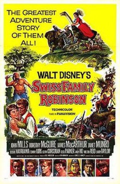 Swiss Family Robinson movie cover