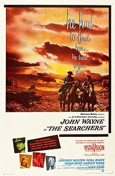 The Searchers movie cover
