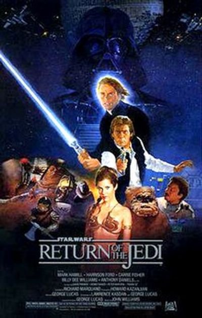 Star Wars: Episode VI - Return of the Jedi movie cover