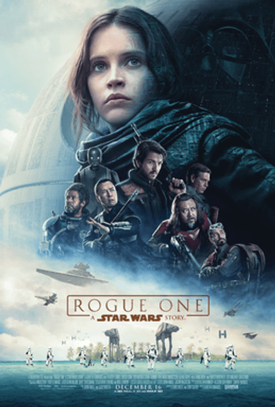 Rogue One: A Star Wars Story movie cover