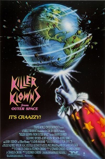 Killer Klowns from Outer Space movie cover