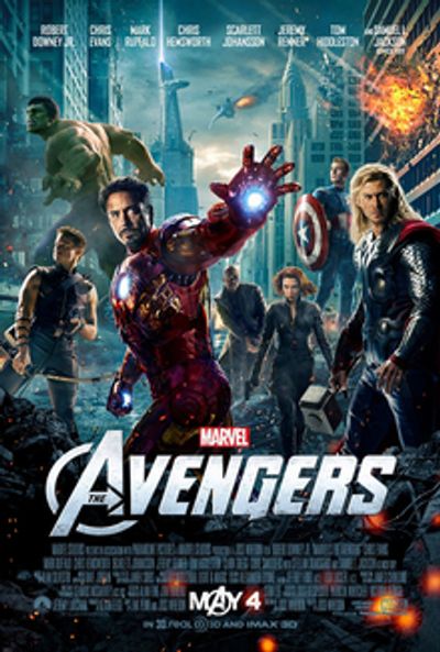 The Avengers movie cover
