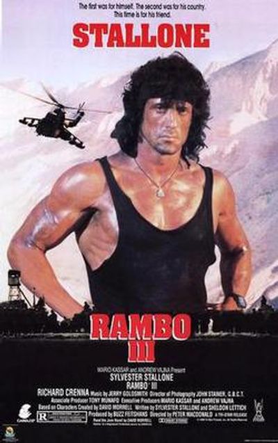 Rambo III movie cover