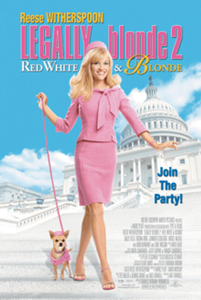 Legally Blonde 2: Red, White & Blonde movie cover