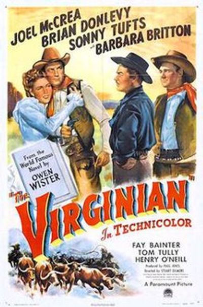 The Virginian movie cover