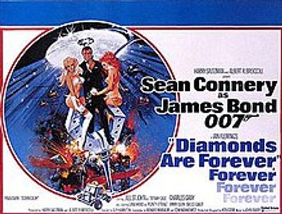 Diamonds Are Forever movie cover