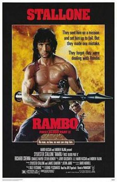  Rambo: First Blood Part II  movie cover