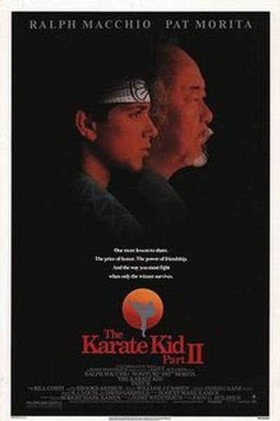 The Karate Kid 2 movie cover