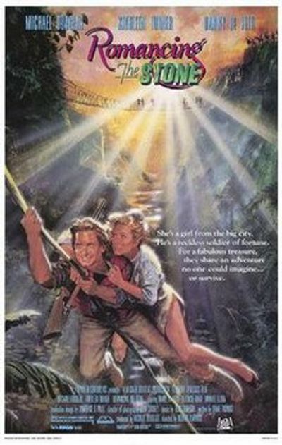 Romancing the Stone movie cover