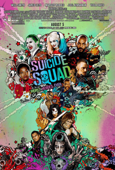 Suicide Squad movie cover