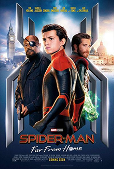 Spider-Man: Far From Home movie cover