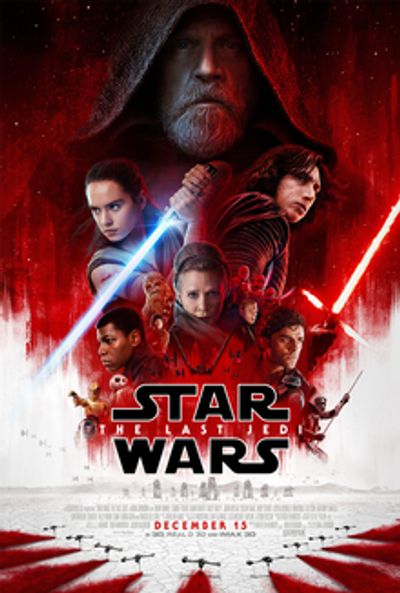Star Wars: The Last Jedi movie cover