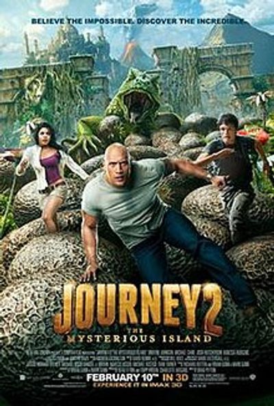 Journey 2: The Mysterious Island  movie cover