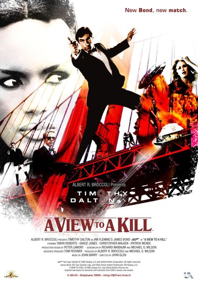A View to a Kill movie cover