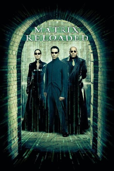 The Matrix Reloaded movie cover
