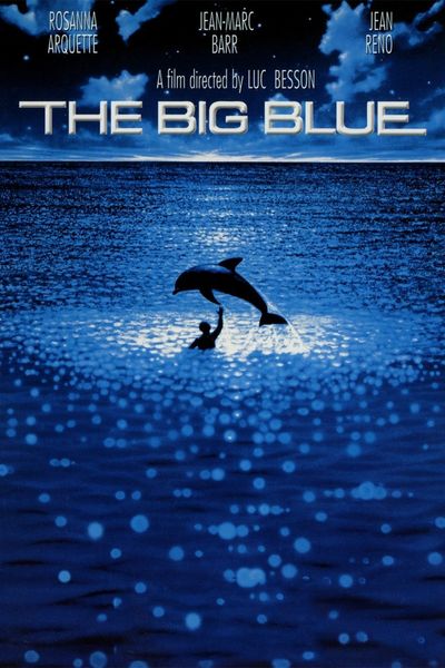 The Big Blue  movie cover